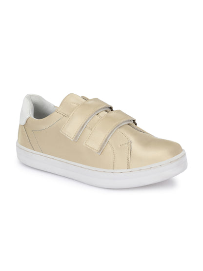 Chloe Gold Sneakers for Kids