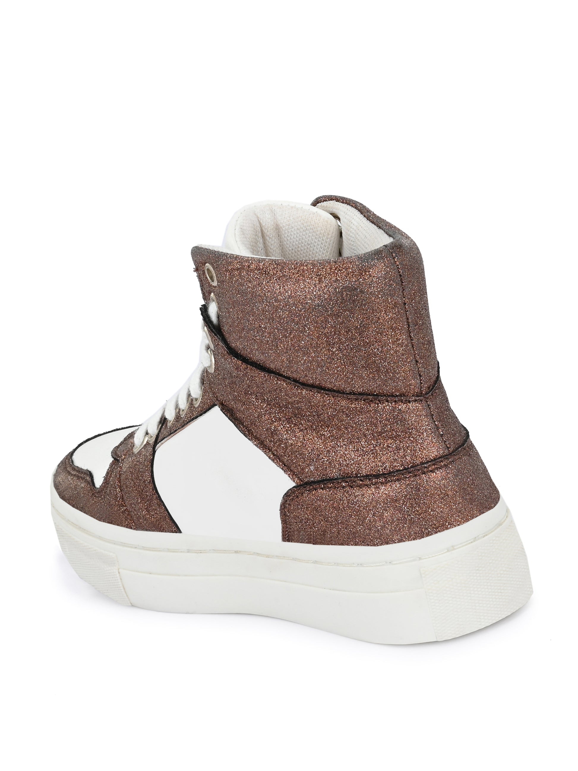 Nick Copper White Dual Size technology Shoes for Kids