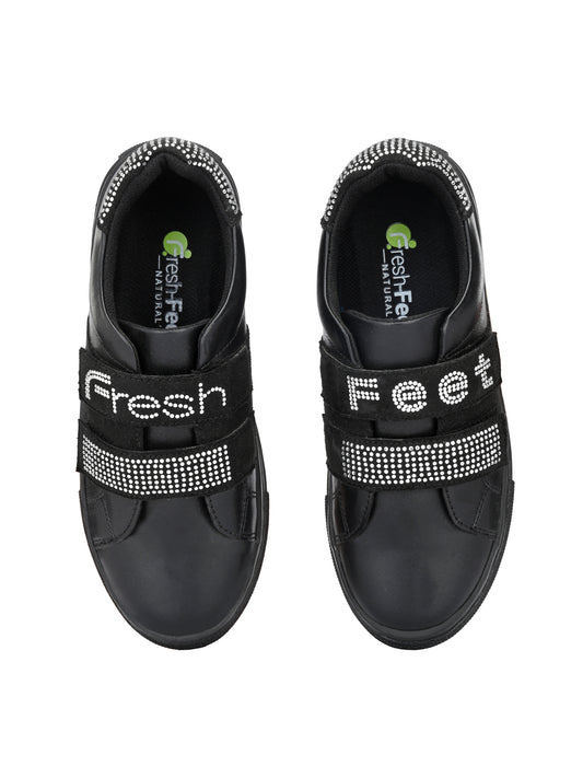 Niko Black Shoes for Kids