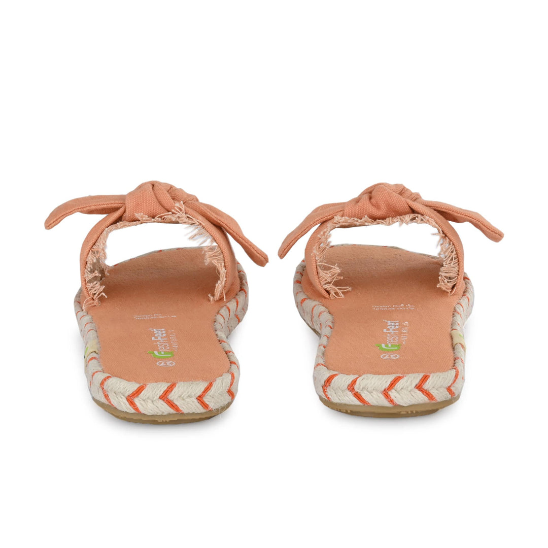 Peach Christina Yoga Mat Sandals for Women
