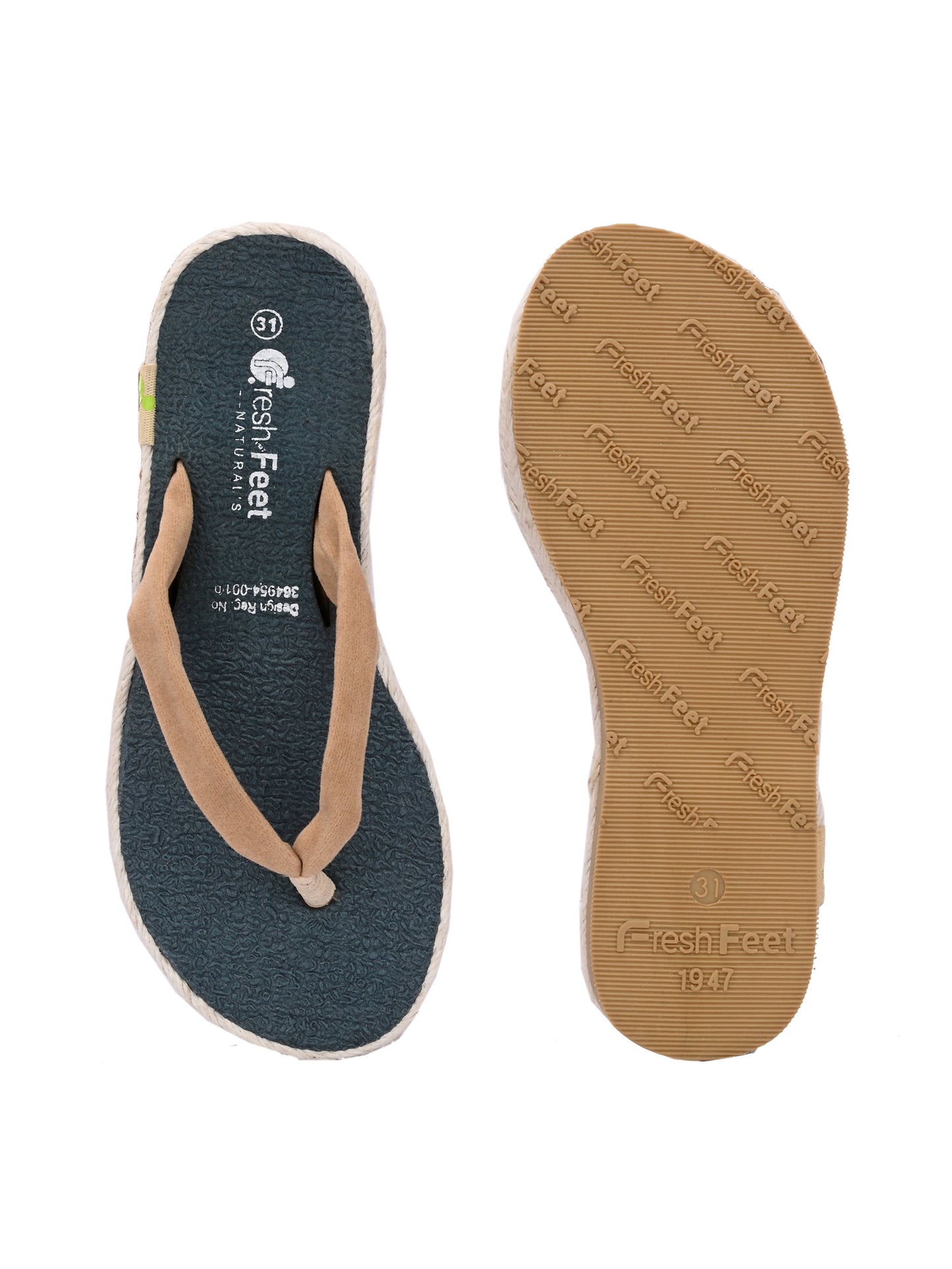 Galaxy Beige Comfy Sandals for Kids