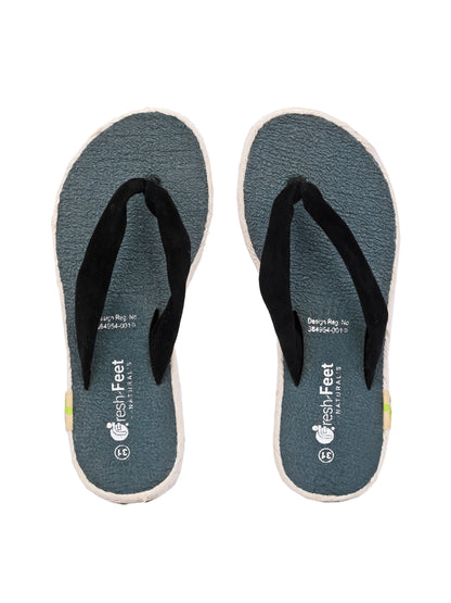 Galaxy Black Comfy Sandals for Kids