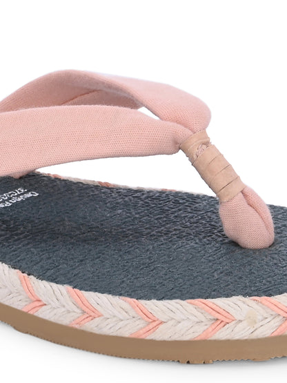 Galaxy Peach Comfy Sandals for Kids