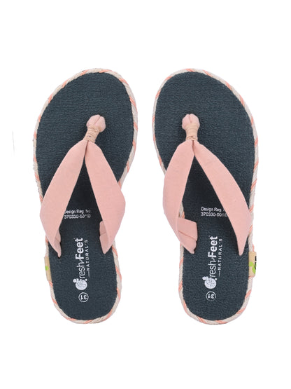 Galaxy Peach Comfy Sandals for Kids