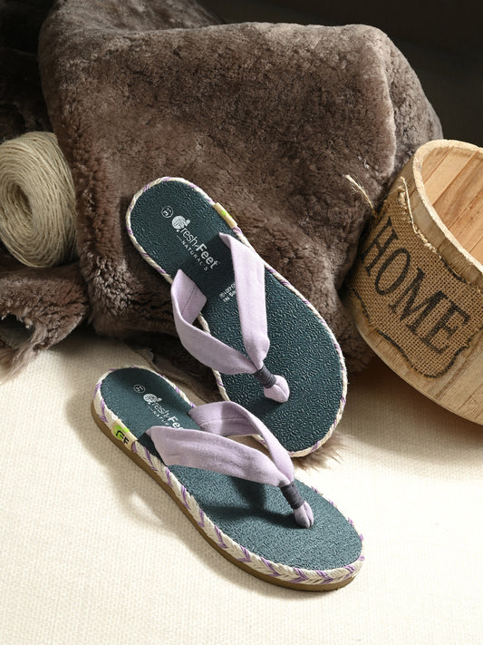 Galaxy Lt. Purple Comfy Sandals for Kids