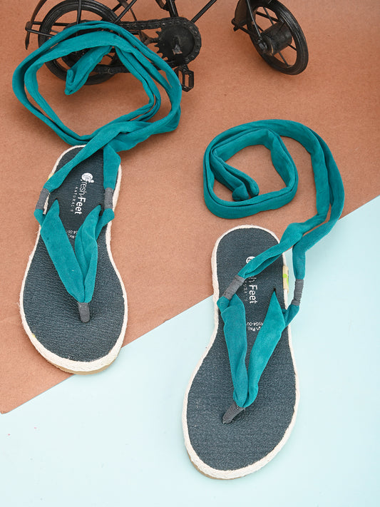 Teal Sandals for Kids