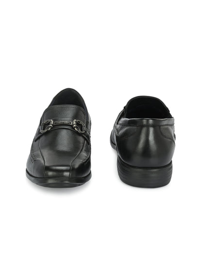 Jace Black Formal Slip-on Shoes For Men