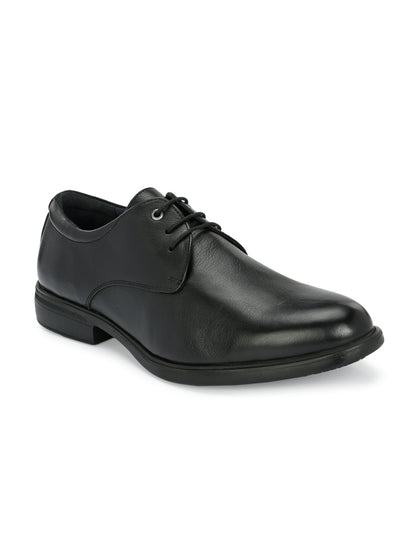 Jaxon Black Formal Lace-up Shoes For Men