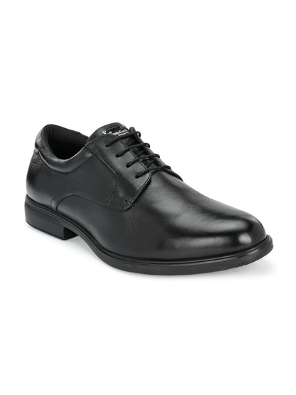 Kane Black Formal Lace-up Shoes For Men