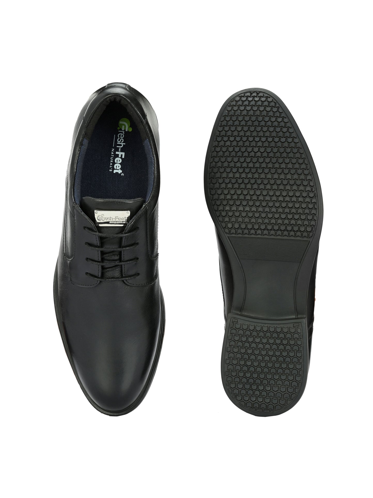 Kane Black Formal Lace-up Shoes For Men