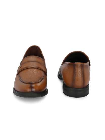 Milo Tan Formal Slip-on Shoes For Men