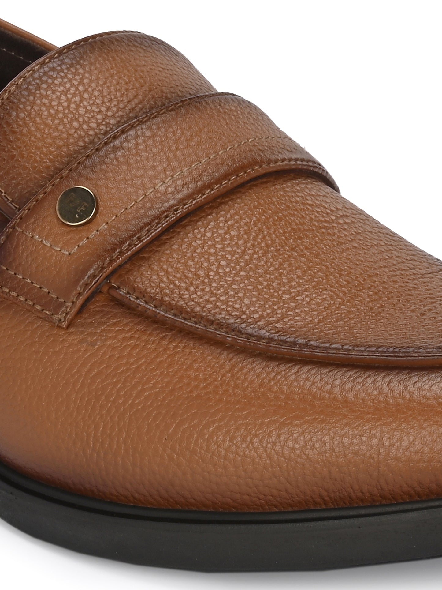 Milo Tan Formal Slip-on Shoes For Men