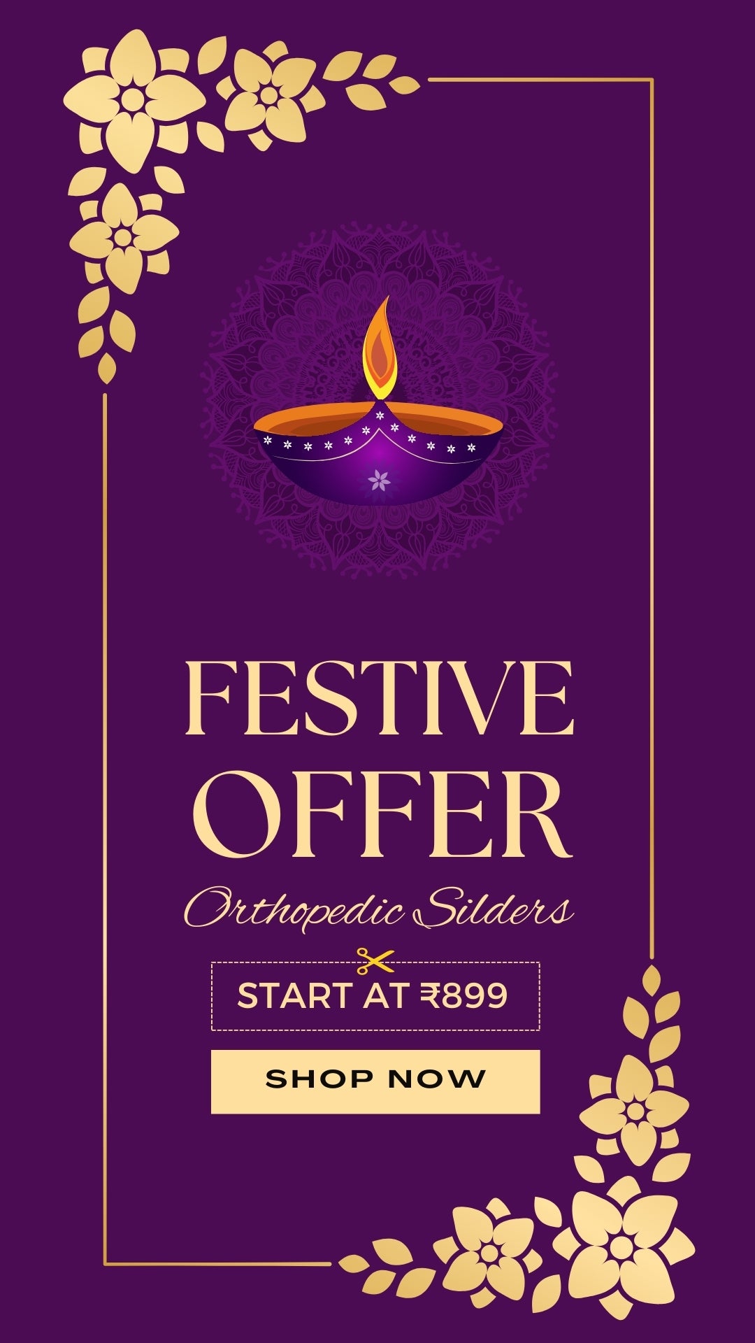 Festive offer-Orthopedic Sliders for women