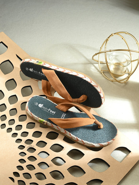 Galaxy Lt. Tan Comfy Sandals for Kids
