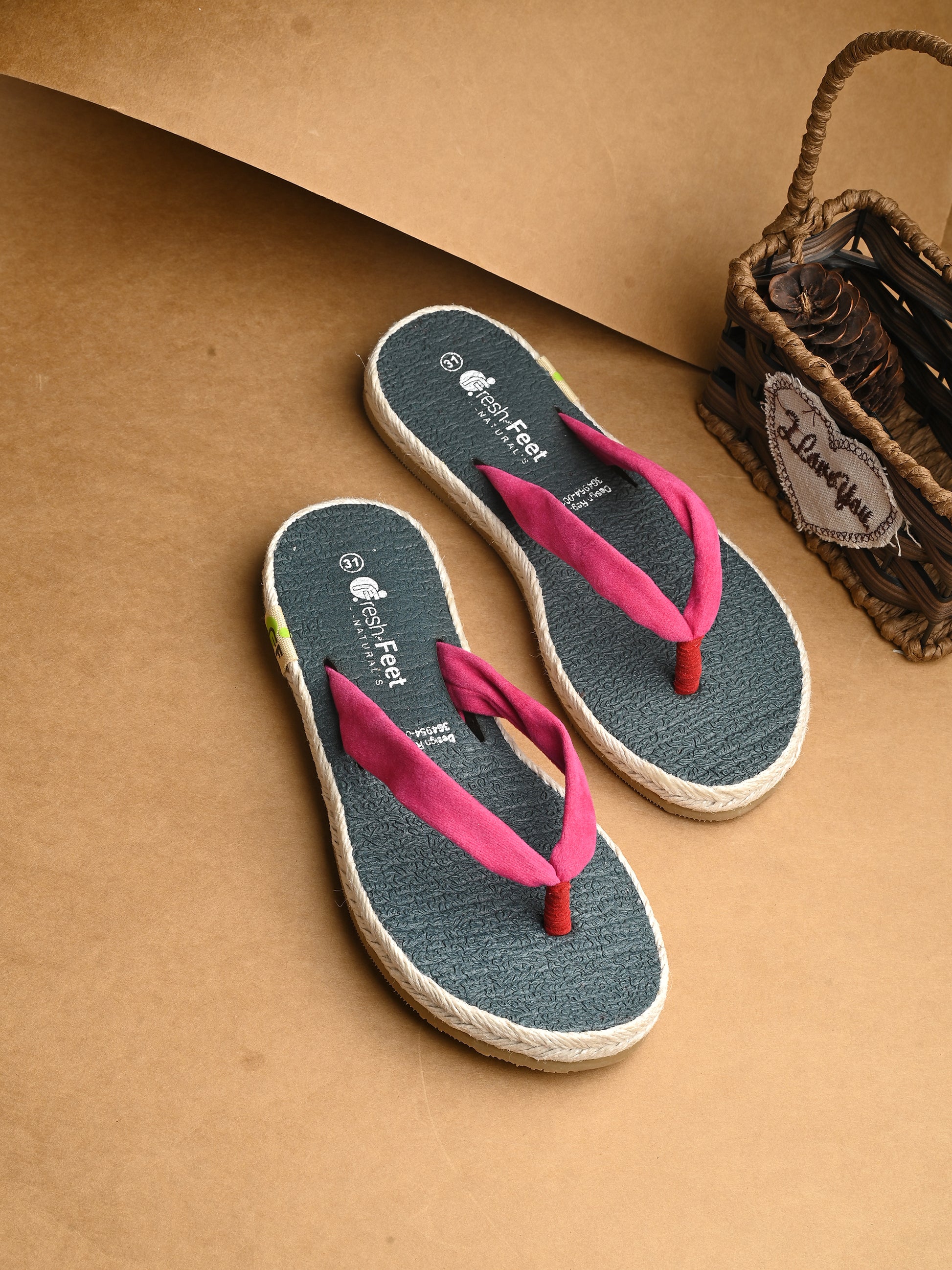 Galaxy Pink Comfy Sandals for Kids