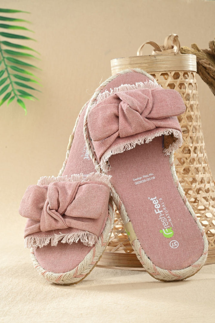 Pink Christina Yoga Mat Sandals for Women