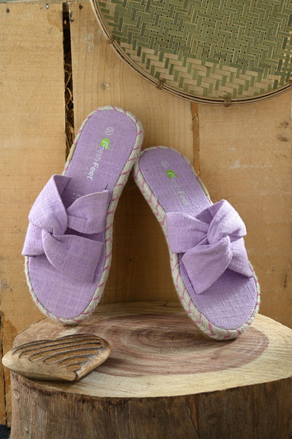 Brushed Purple Sandals for Women