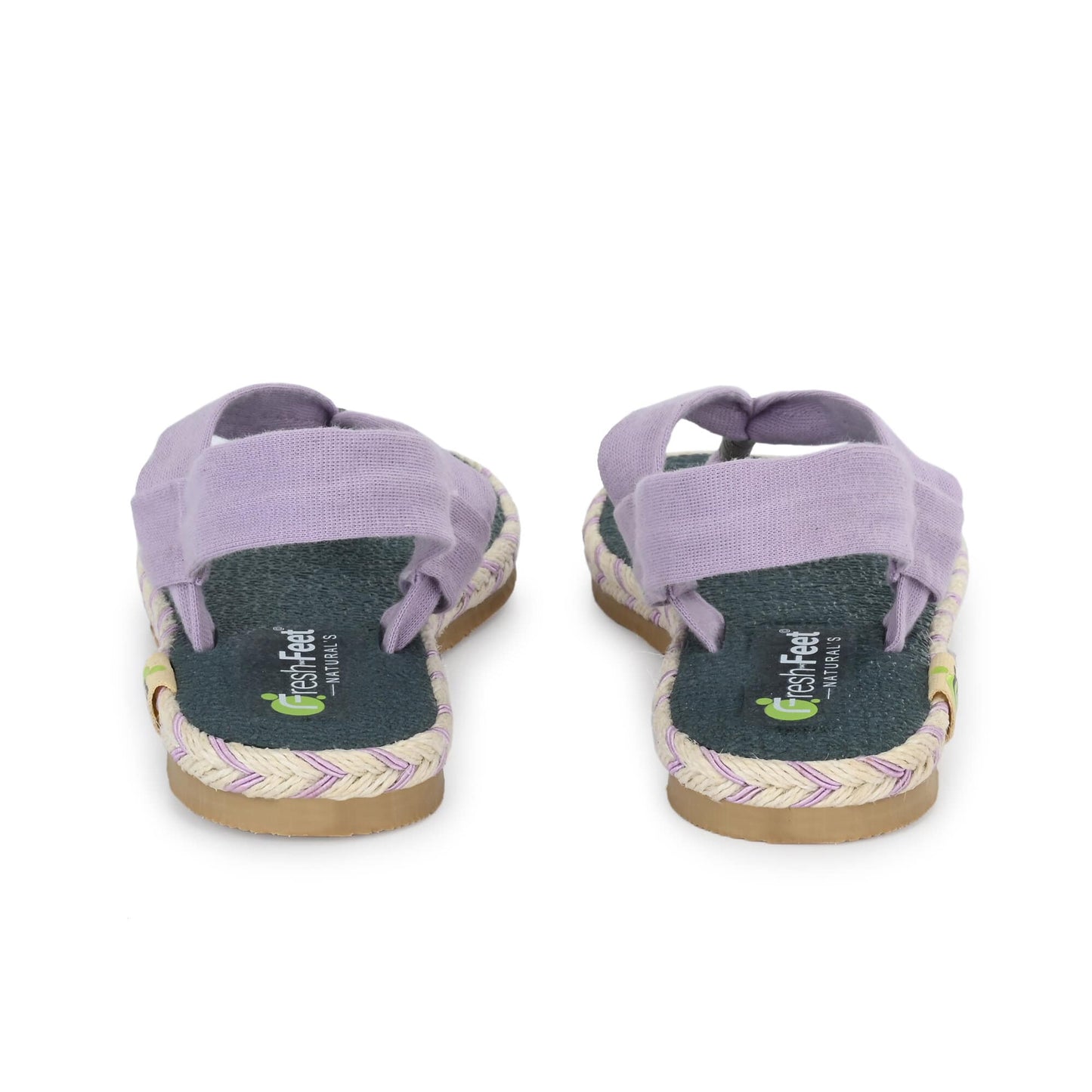 Alexa Light Purple Yoga Mat Sandals for Kids - Fresh Feet