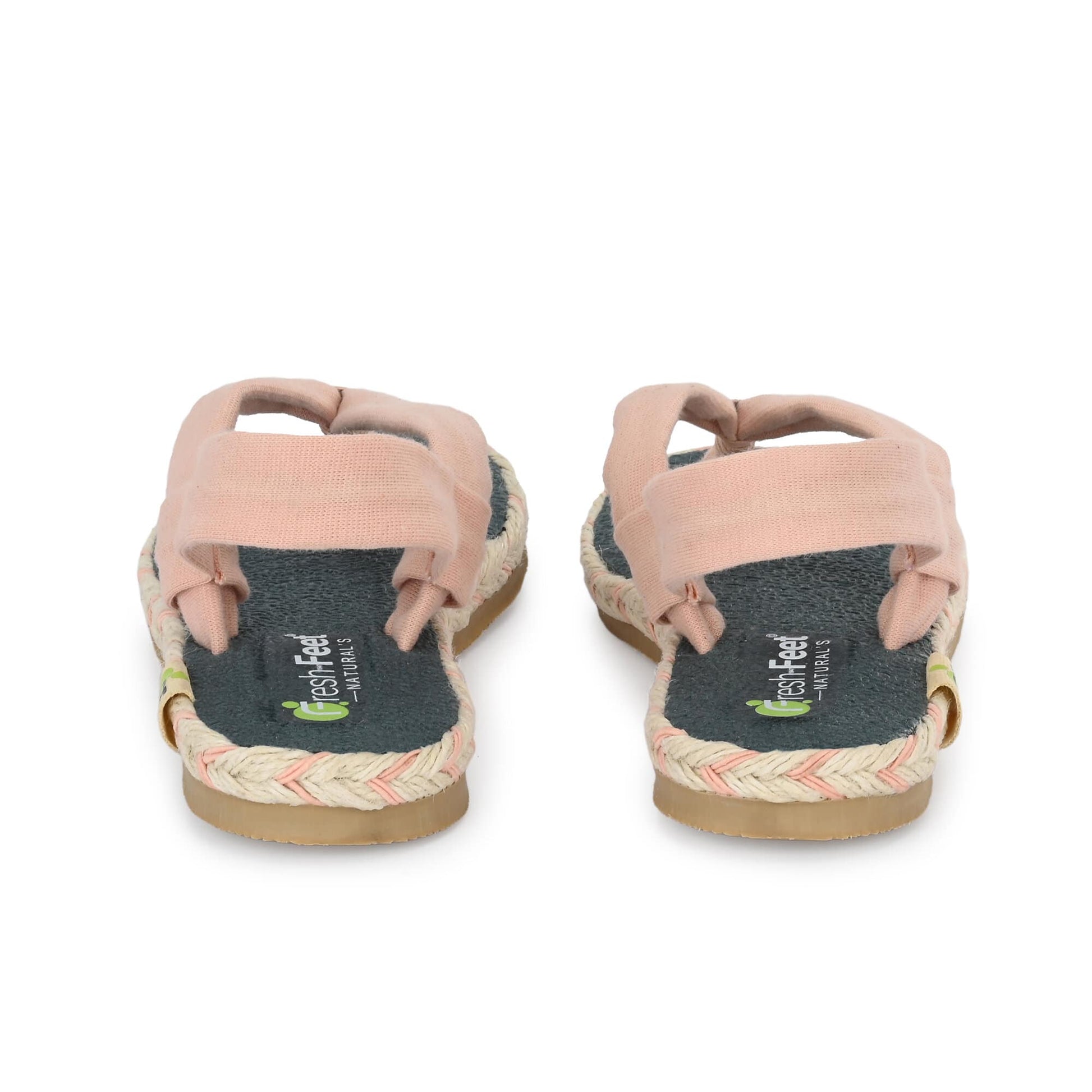 Alexa Peach Yoga Mat Sandals for Kids - Fresh Feet