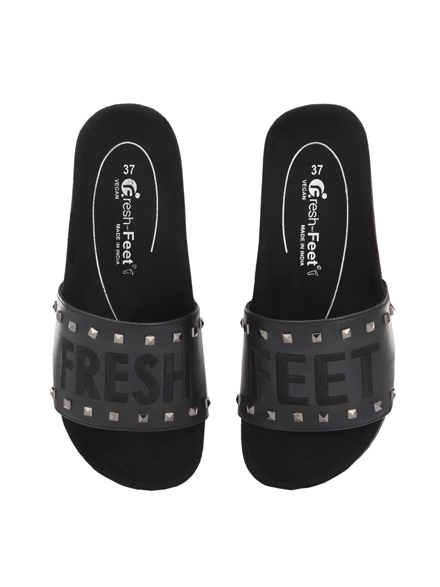 Ayla Black Orthopedic Sliders For Women - Fresh Feet