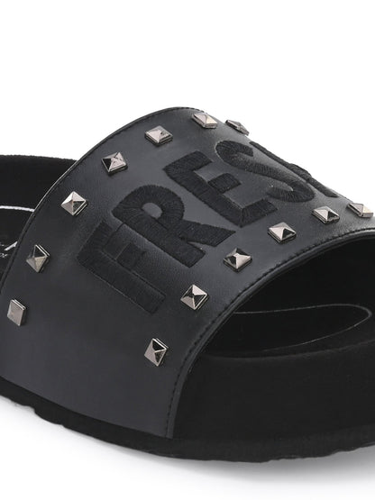 Ayla Black Orthopedic Sliders For Women - Fresh Feet