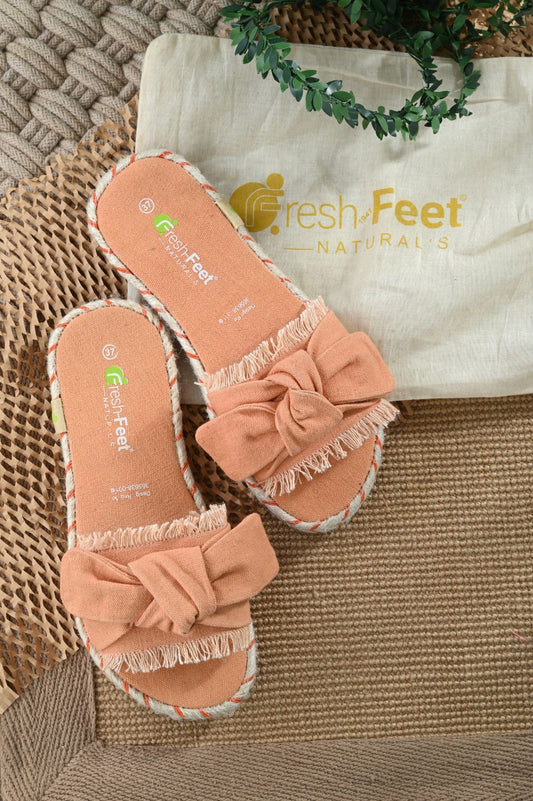 Best Christina Peach Dr. Slippers For Women - Comfort & Style Combined - Fresh Feet