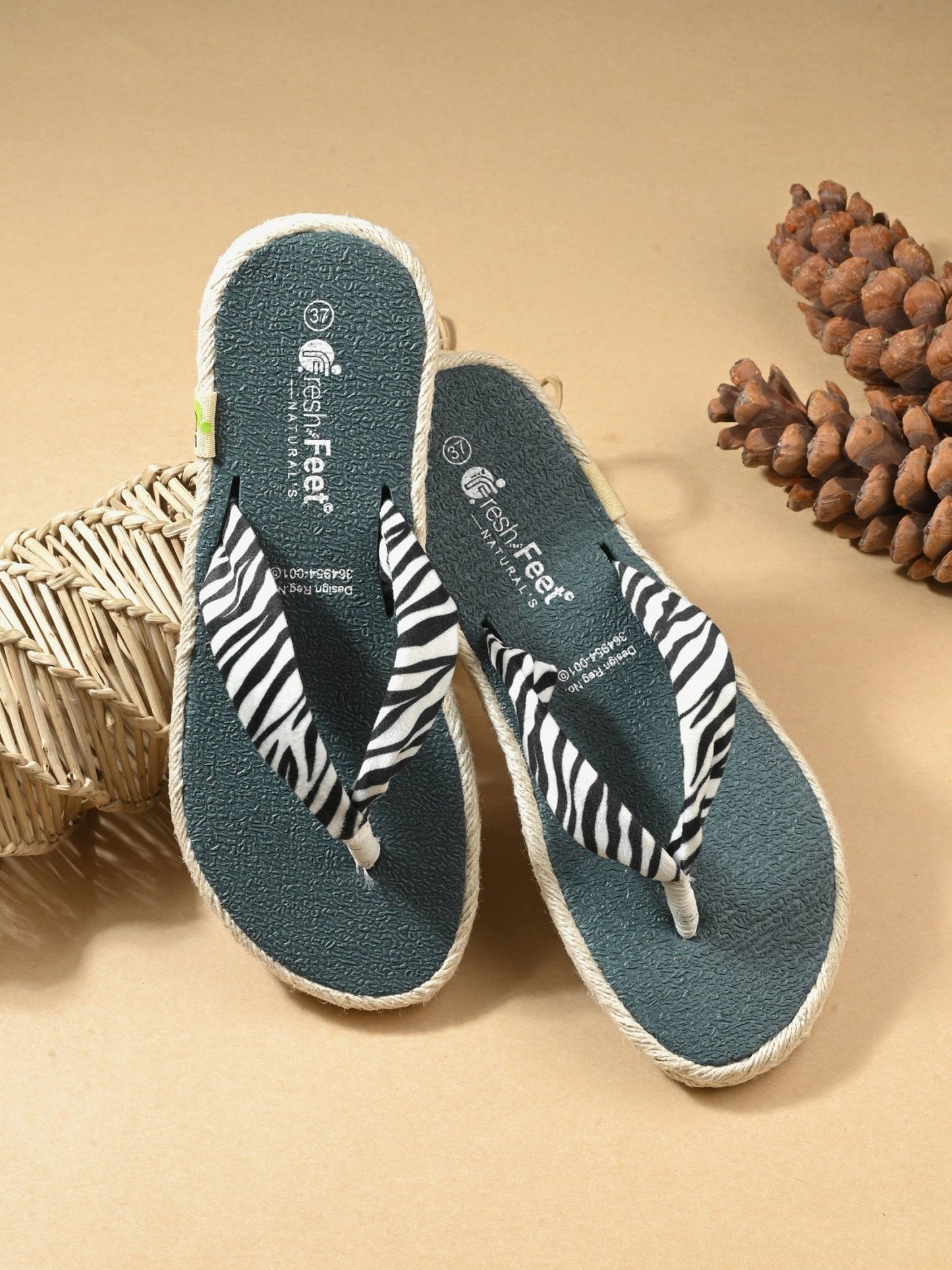 Best Galaxy Zebra Print Dr. Slippers For Women - Comfort & Style Combined - Fresh Feet