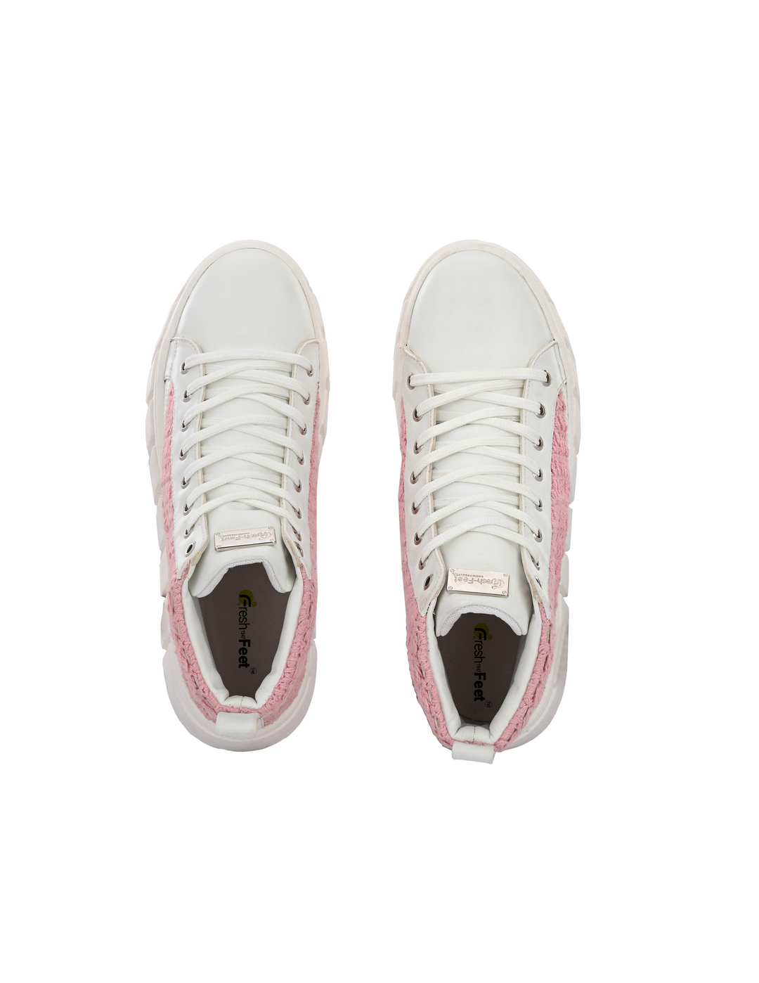 Senorita Pink White Shoes For Women